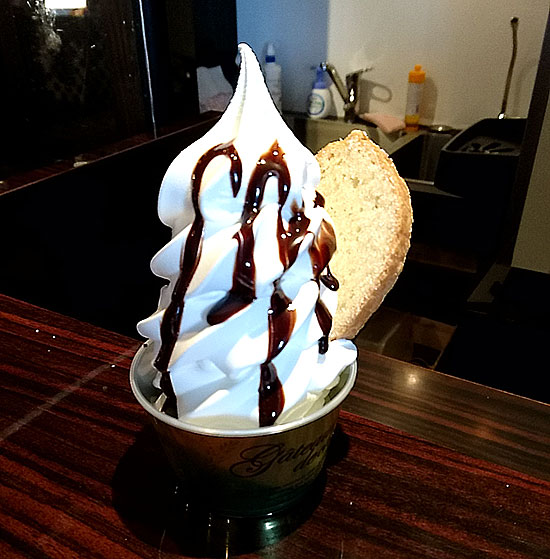 軽井沢チョコレートファクトリー　プレミアムソフトクリーム